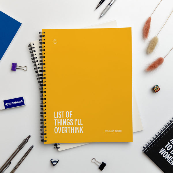 List of Things I'll Overthink